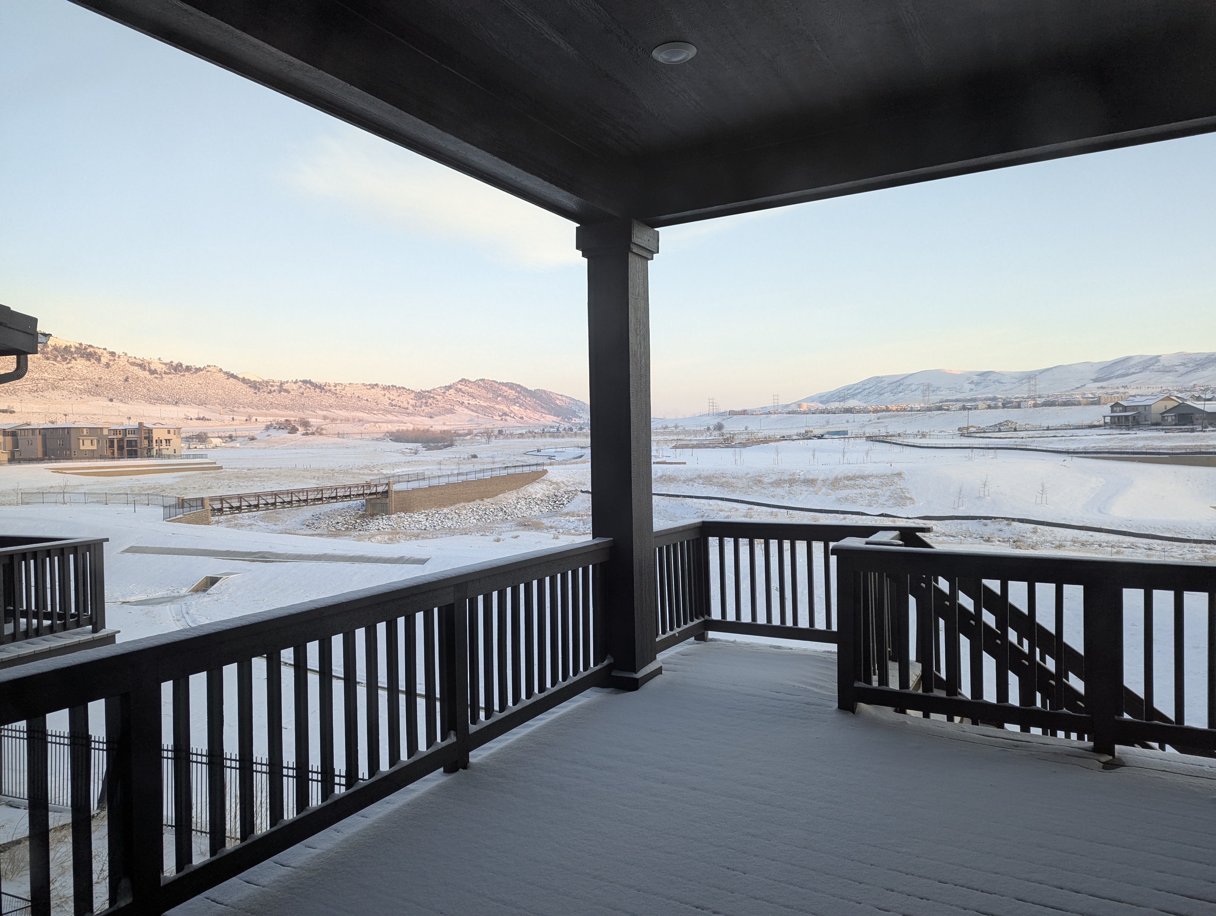 Snow, Morrison, Colorado